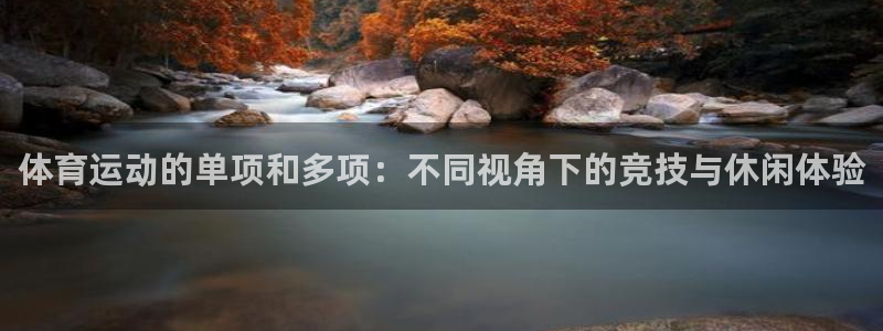 胜天国际3注册：体育运动的单项和多项：不同视角下的竞技与休闲体验