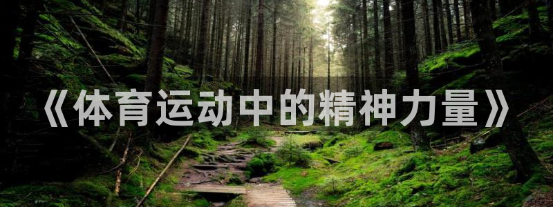 福建胜天国际机电股份公司：《体育运动中的精神力量》
